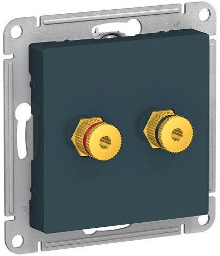 Розетка аудио без рамки Systeme Electric AtlasDesign 2-м. изумруд фото Розетка аудио без рамки Systeme Electric AtlasDesign 2-м. изумруд картинка